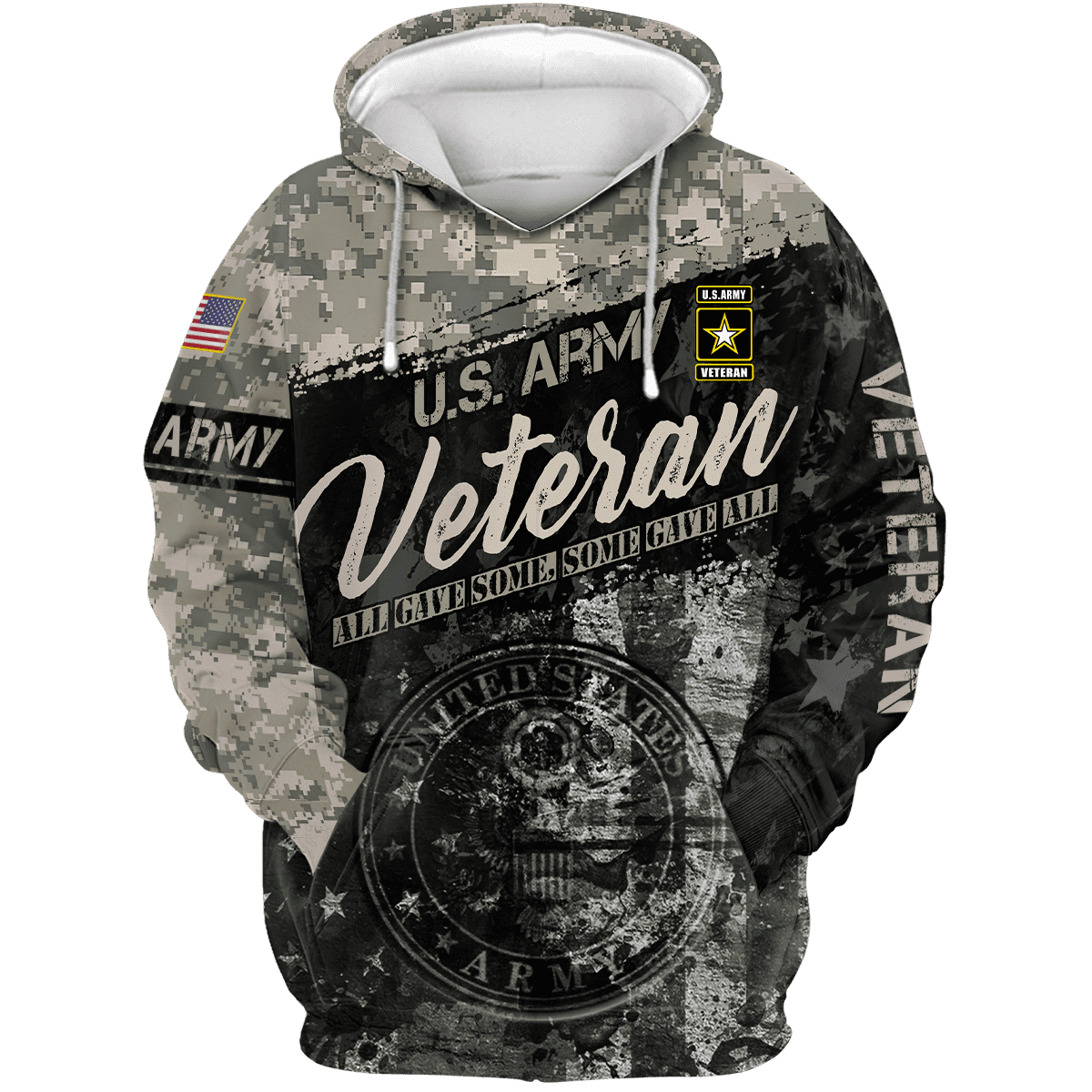 US Army Veteran - All Gave Some Some Gave All Unisex Shirts