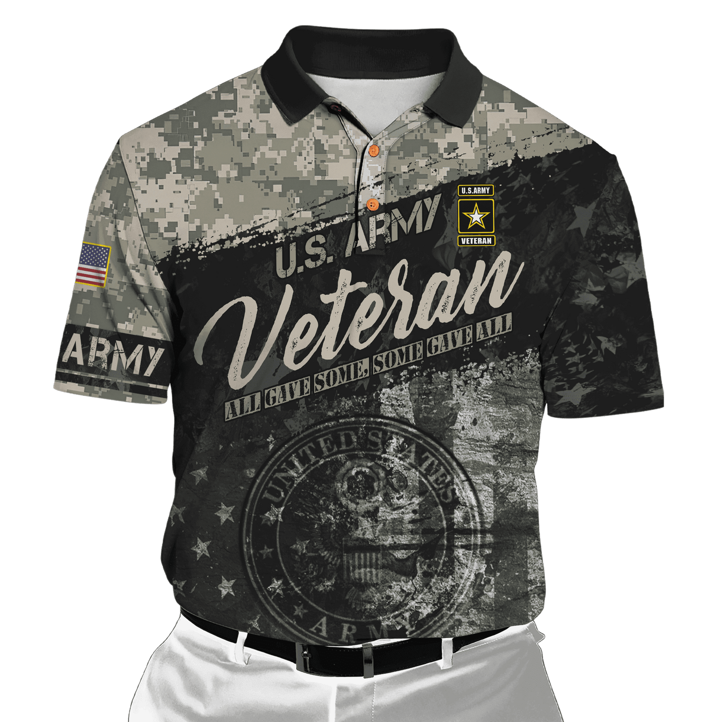 US Army Veteran - All Gave Some Some Gave All Unisex Shirts