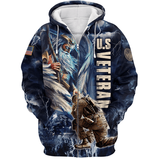 US Veteran - Zeus & The Soldier Unisex Shirts