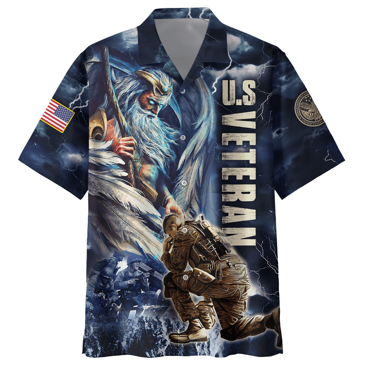US Veteran - Zeus & The Soldier Unisex Shirts