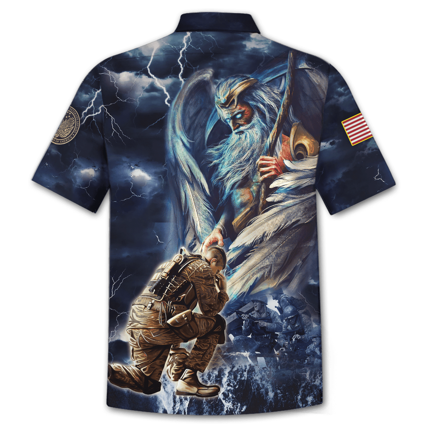US Veteran - Zeus & The Soldier Unisex Shirts