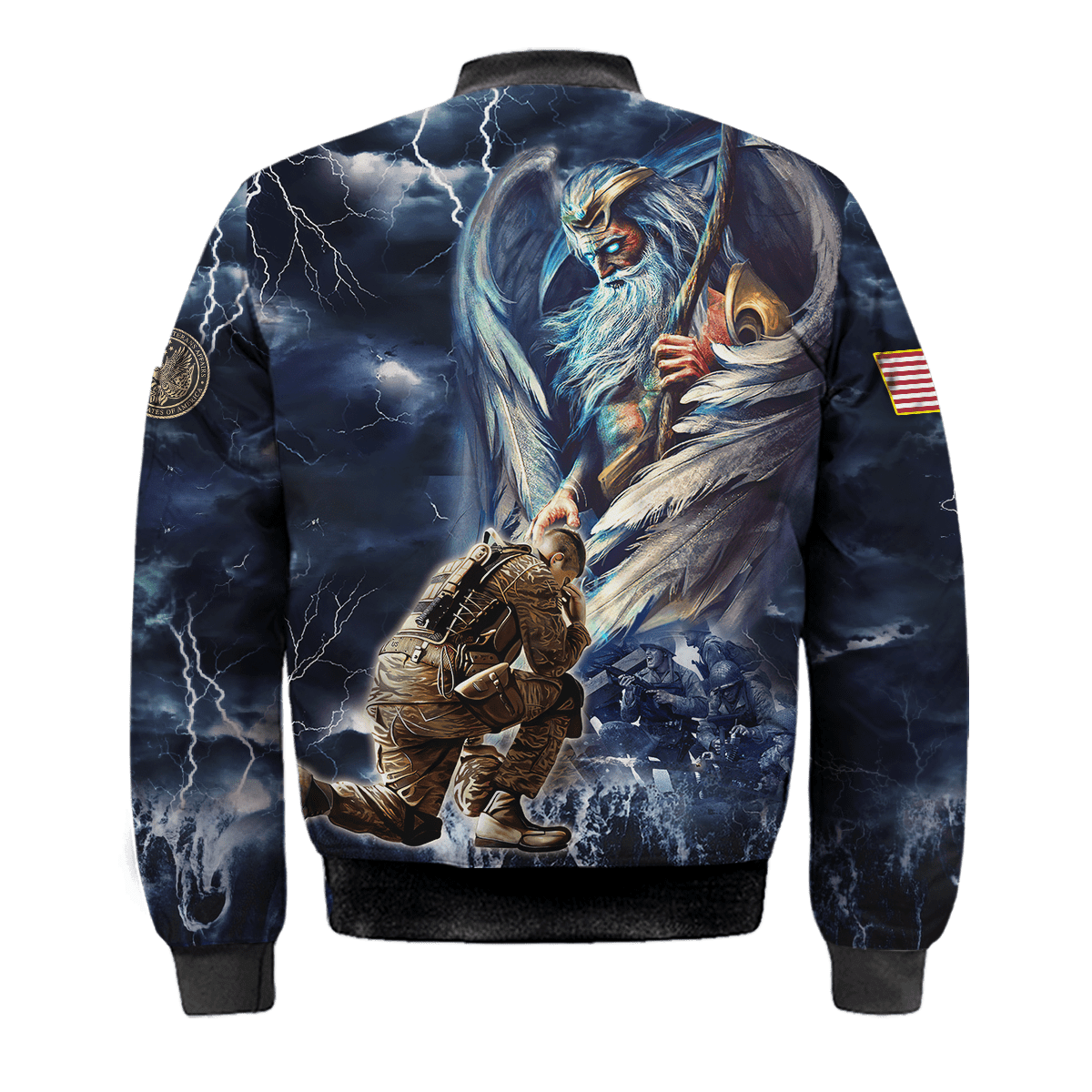 US Veteran - Zeus & The Soldier Unisex Shirts