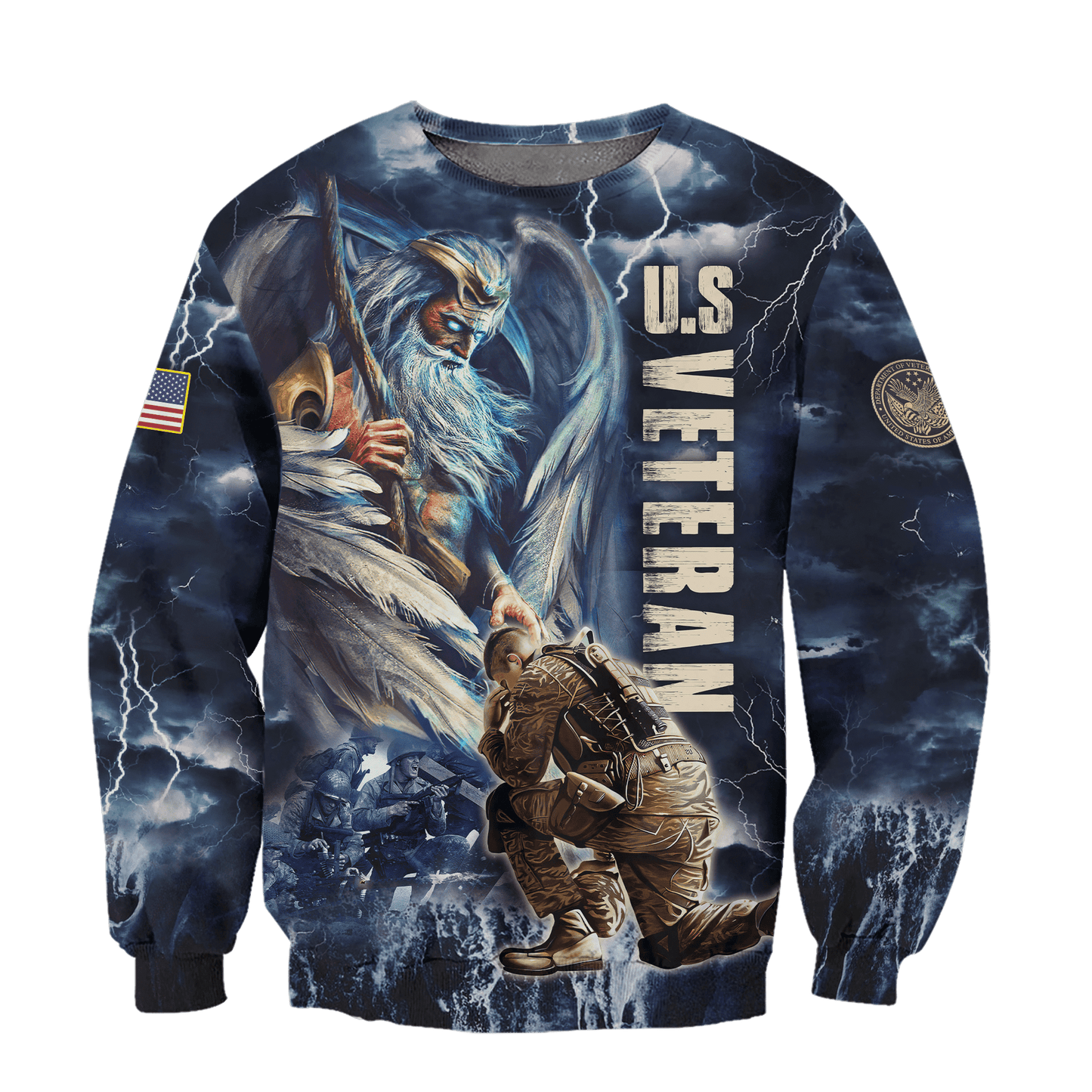 US Veteran - Zeus & The Soldier Unisex Shirts
