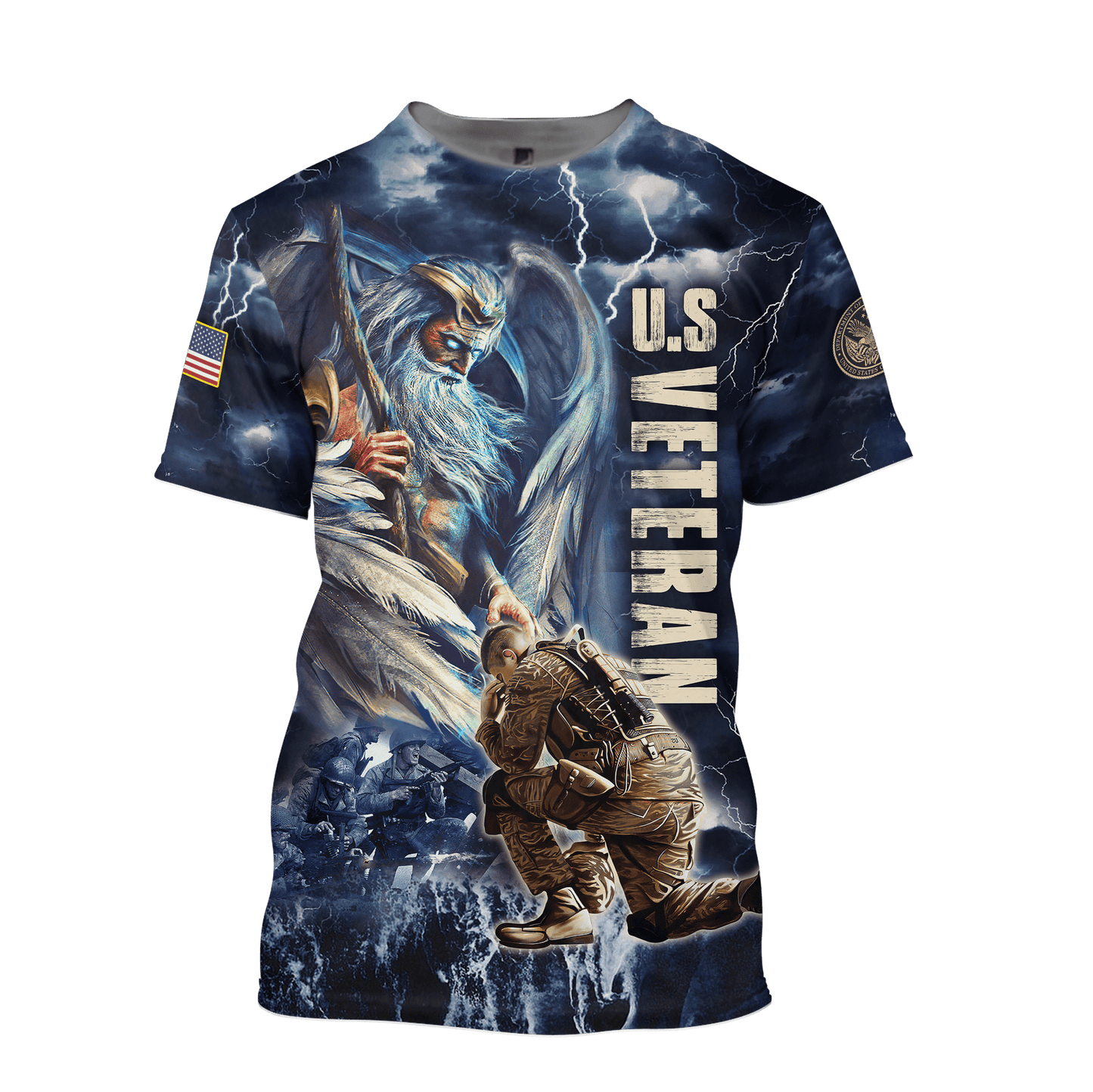 US Veteran - Zeus & The Soldier Unisex Shirts