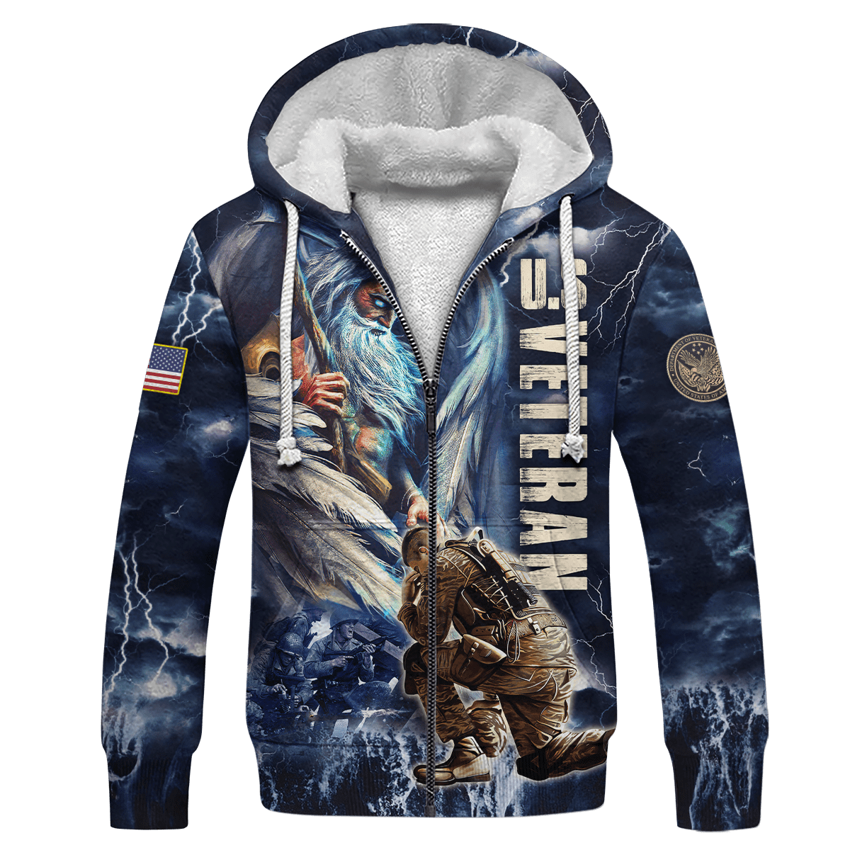 US Veteran - Zeus & The Soldier Unisex Shirts