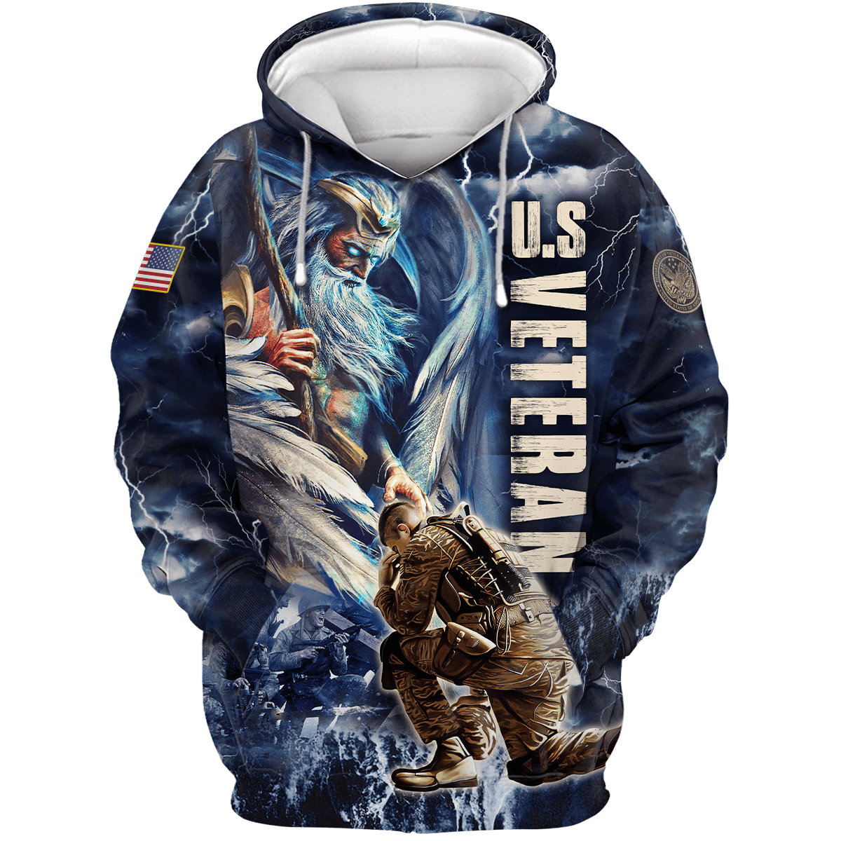 US Veteran - Zeus & The Soldier Unisex Shirts
