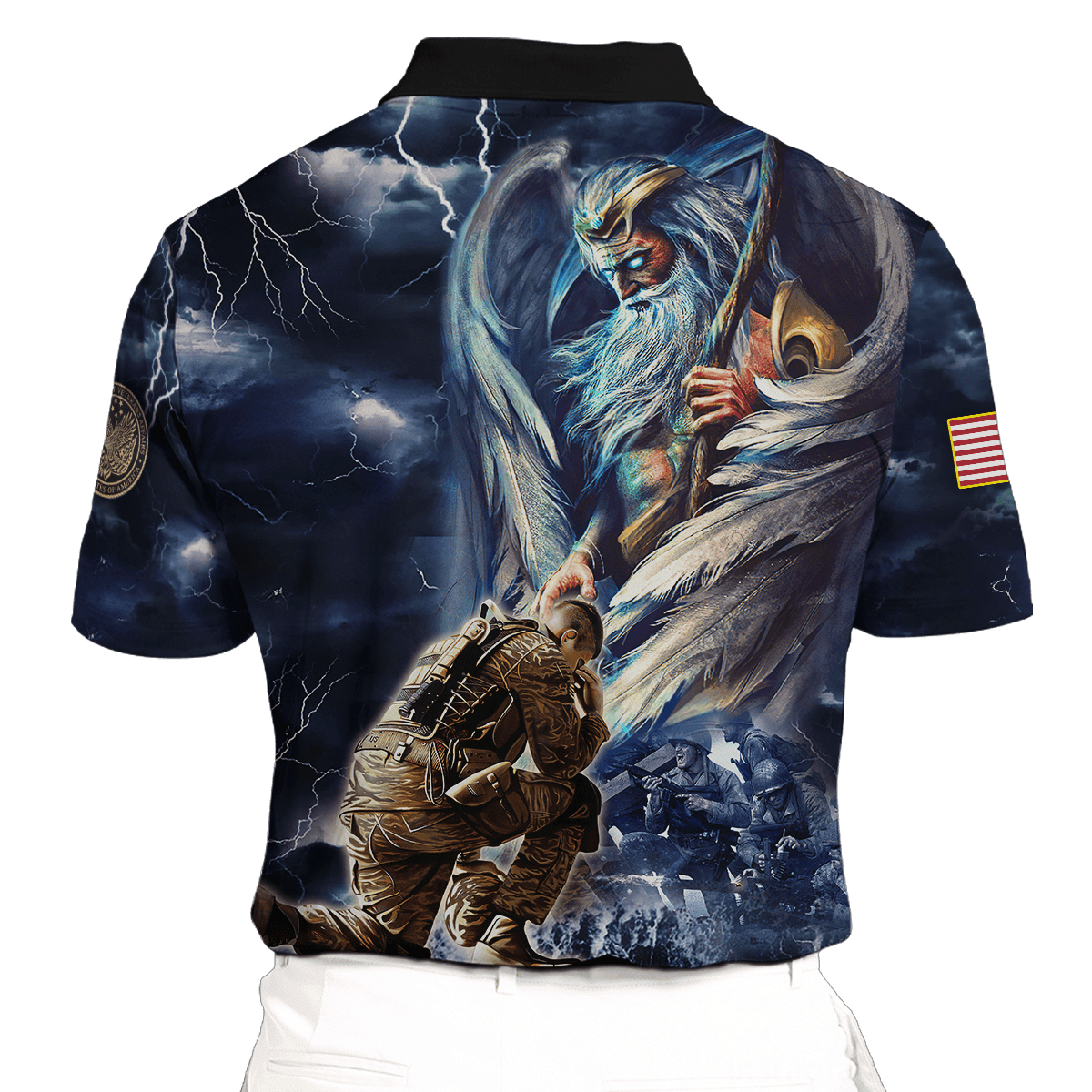 US Veteran - Zeus & The Soldier Unisex Shirts
