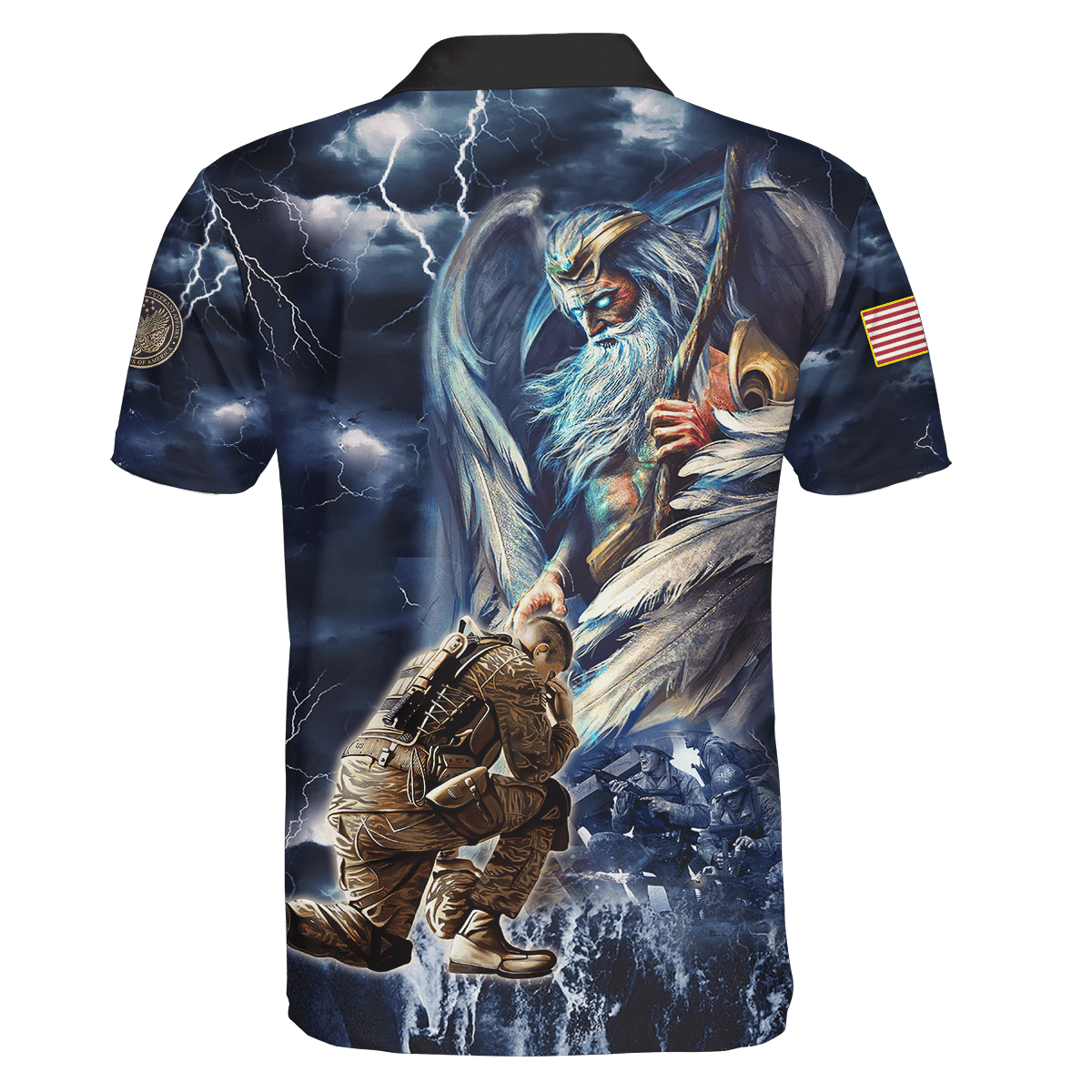 US Veteran - Zeus & The Soldier Unisex Shirts