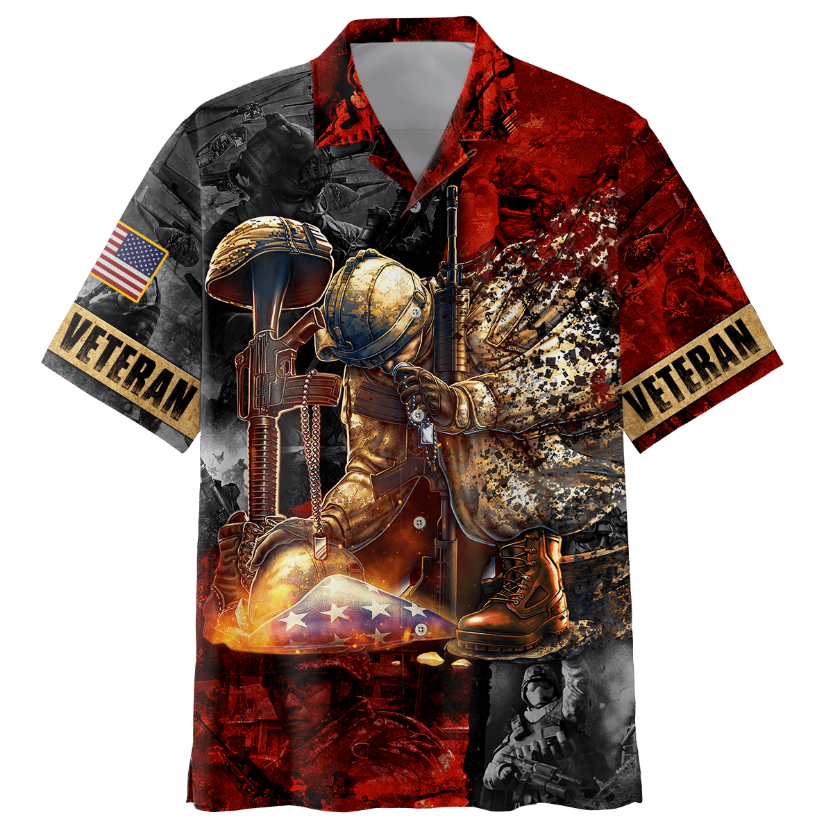 US Veteran - Honor The Fallen Unisex Shirts