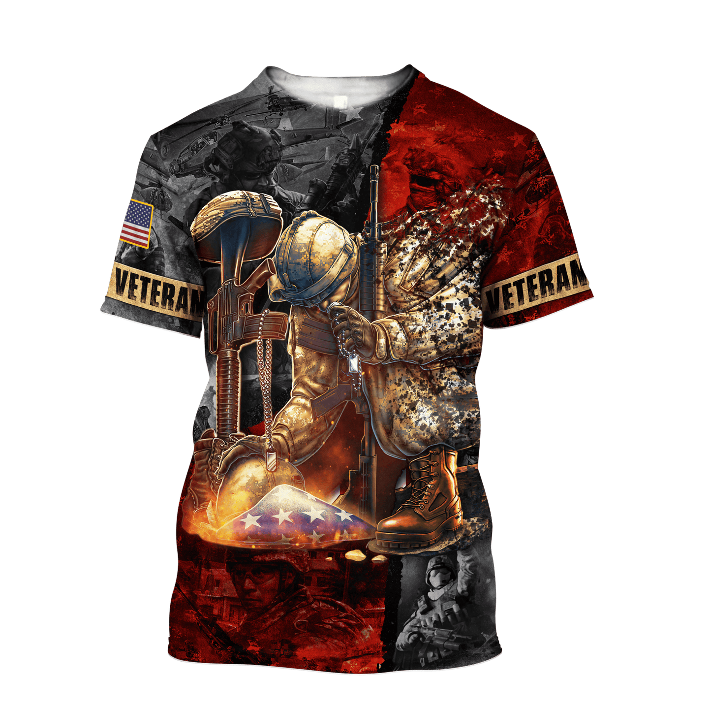US Veteran - Honor The Fallen Unisex Shirts