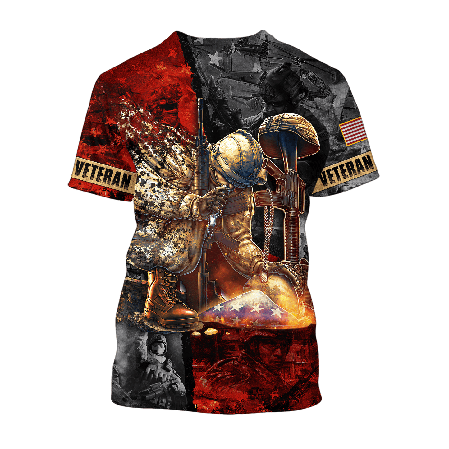 US Veteran - Honor The Fallen Unisex Shirts