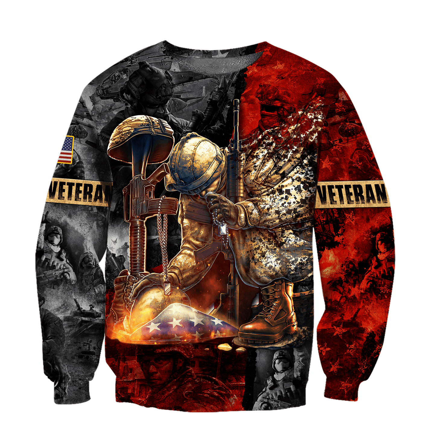 US Veteran - Honor The Fallen Unisex Shirts