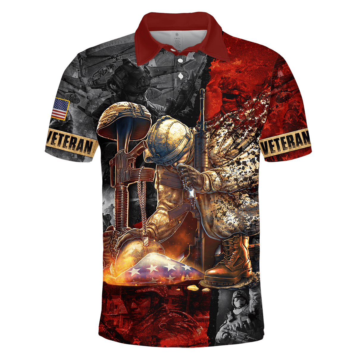 US Veteran - Honor The Fallen Unisex Shirts