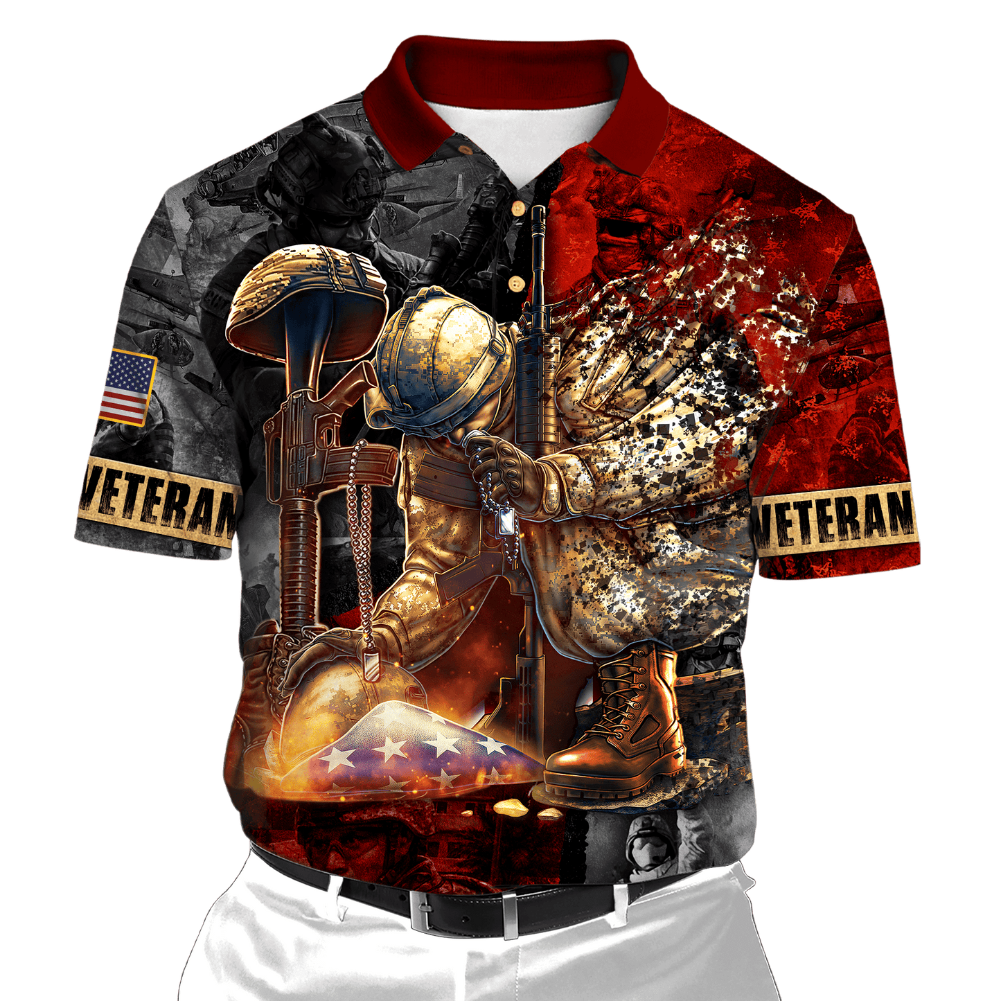 US Veteran - Honor The Fallen Unisex Shirts