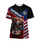 US Veteran - Eagle With American Flag Unisex Shirts