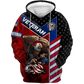 US Veteran - Eagle With American Flag Unisex Shirts