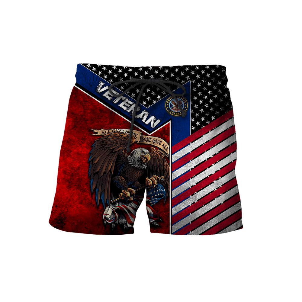 US Veteran - Eagle With American Flag Unisex Shirts
