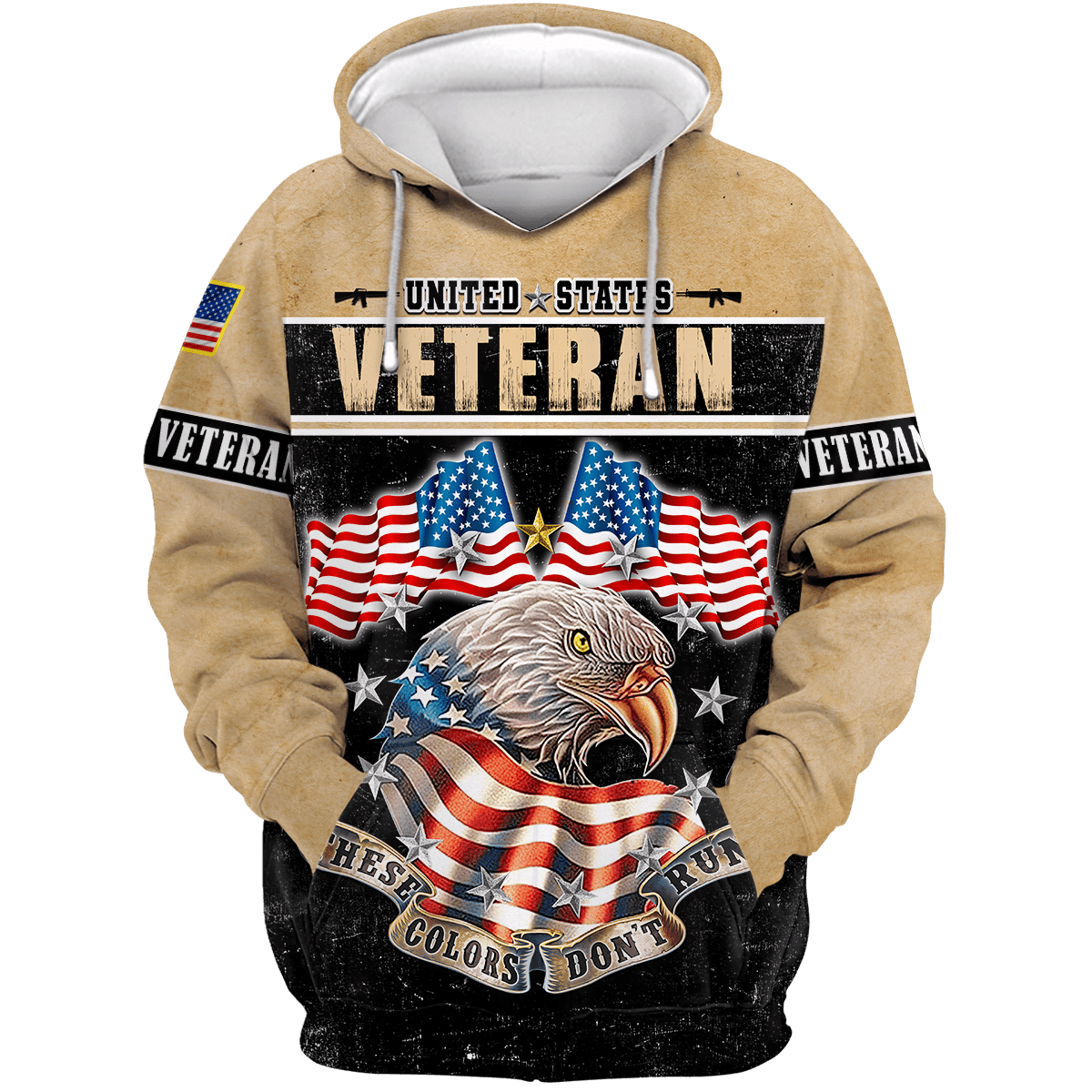 US Veteran - These Color Don't Run Unisex Shirts