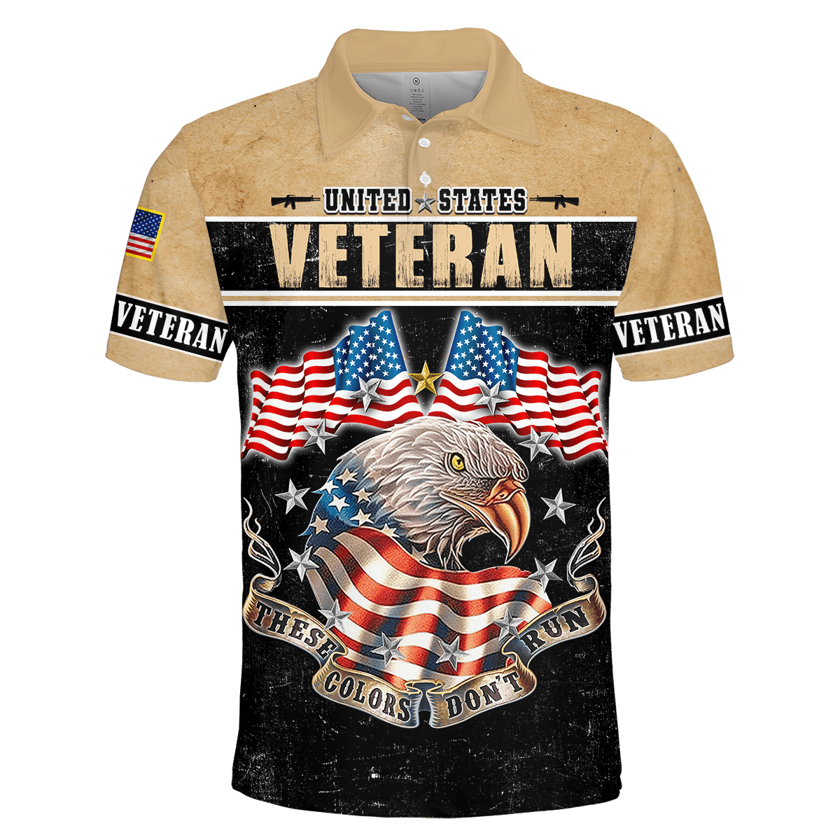 US Veteran - These Color Don't Run Unisex Shirts