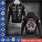 US Military – Air Force Command All Over Print Bomber Jacket