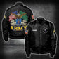 US Military – Army Division All Over Print Bomber Jacket