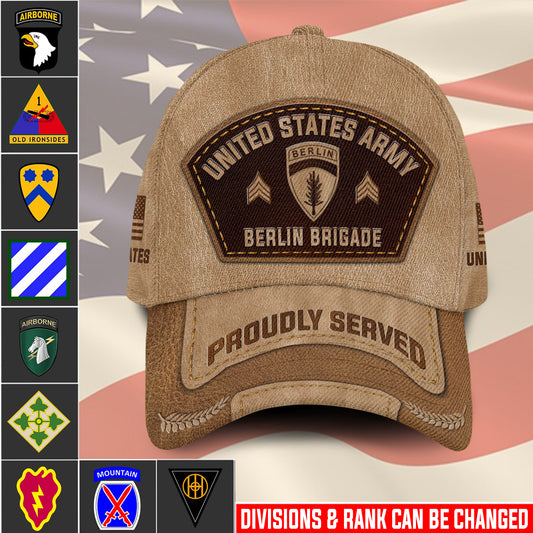 US Military – Army Division All Over Print Cap