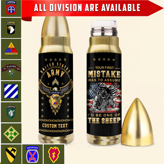 US-Militär – Armeedivision – Bullet Tumbler