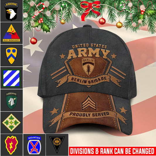 US Military – Army Division All Over Print Cap