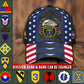 Casquette à imprimé intégral de l'armée américaine - Division de l'armée