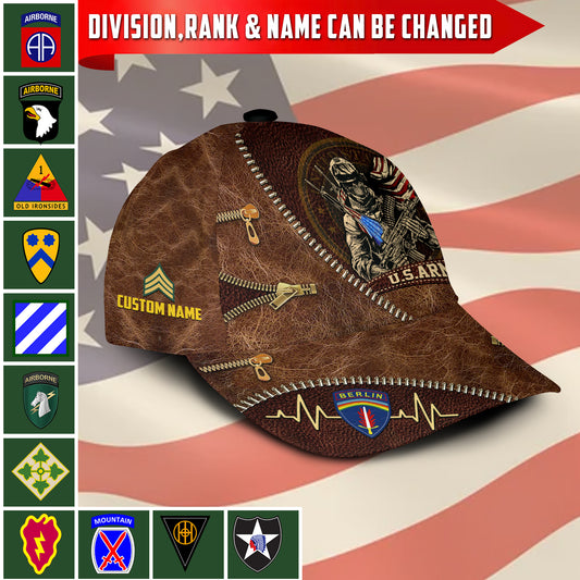 Casquette à imprimé intégral de l'armée américaine - Division de l'armée