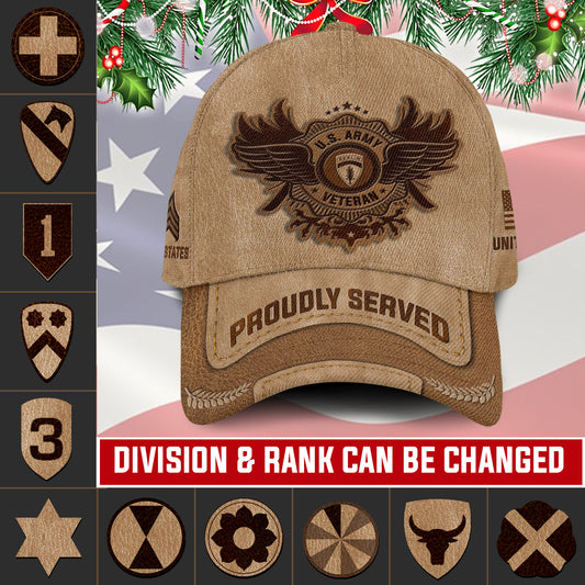 US Military – Army Division All Over Print Cap