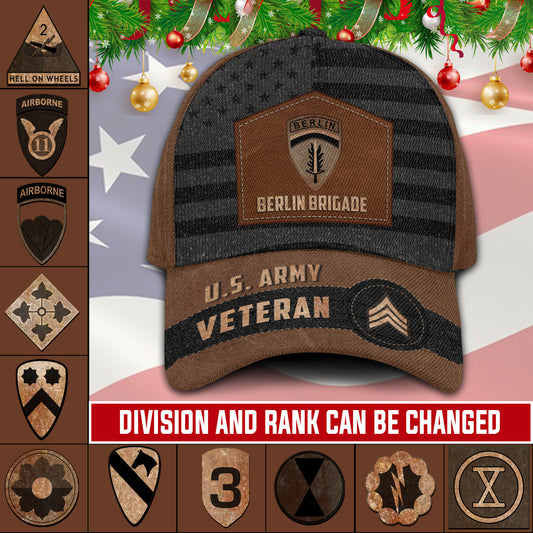 US Military – Army Division All Over Print Cap