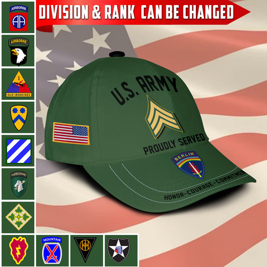 US Militär – Army Division All Over Print Cap