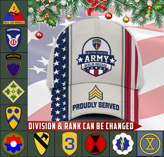 US Military – Army Division All Over Print Cap