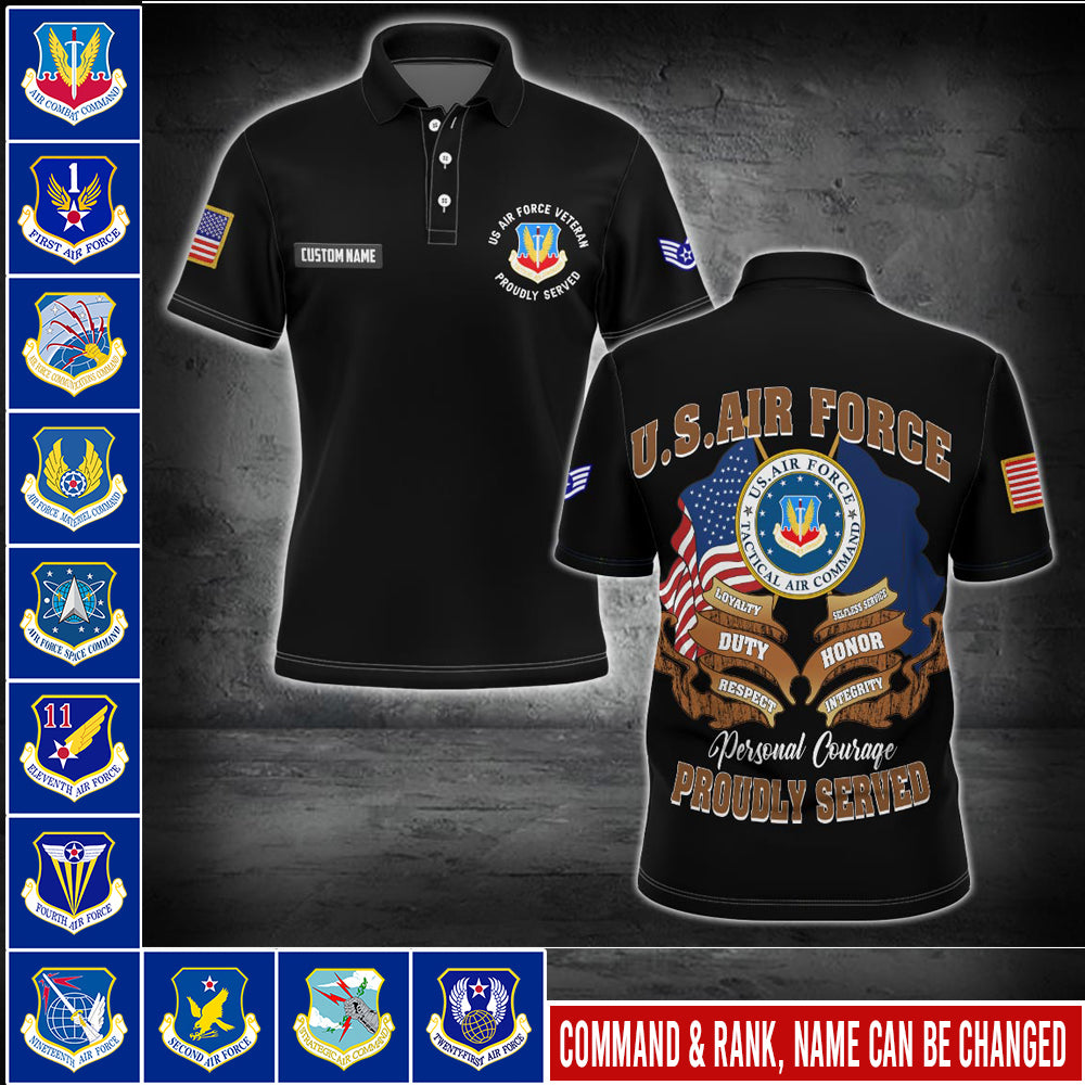 US Military – Air Force Command All Over Print Bomber Jacket