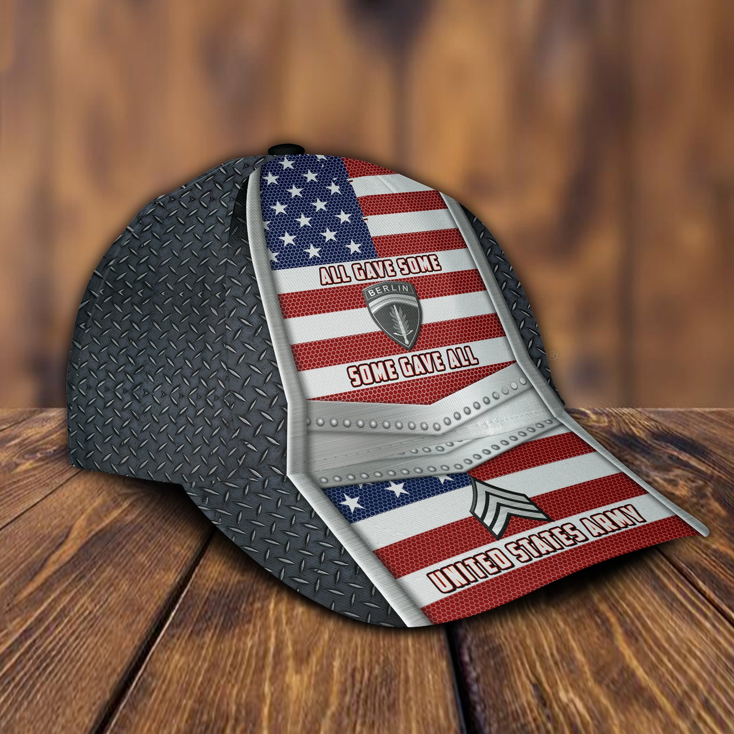 US Military – Army Division All Over Print Cap