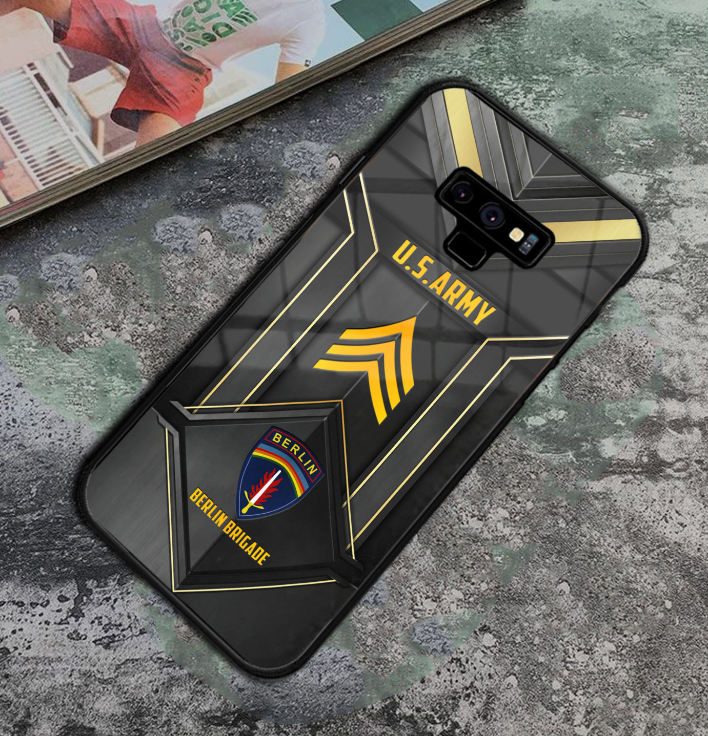 Personalized US Military - Army Division Phone Case Printed