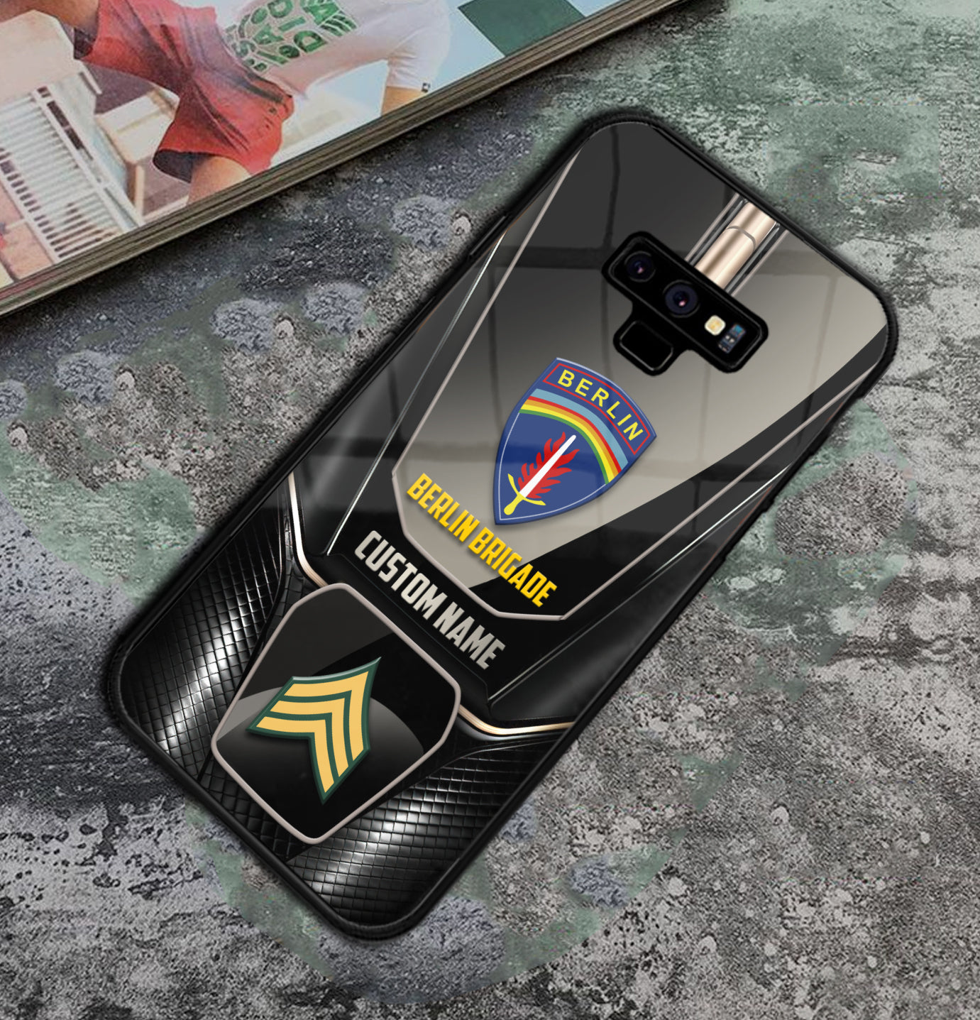 Personalized US Military - Army Division Phone Case Printed