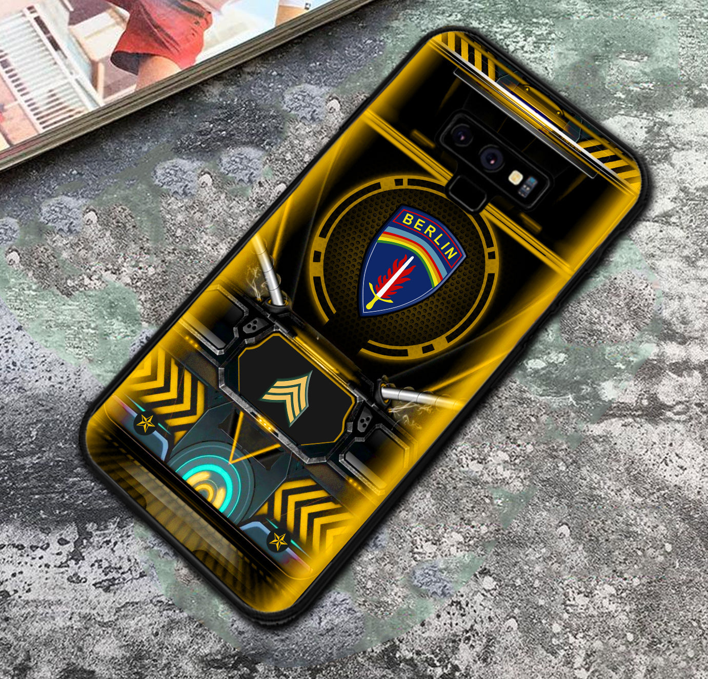 Personalized US Military - Army Division Phone Case Printed