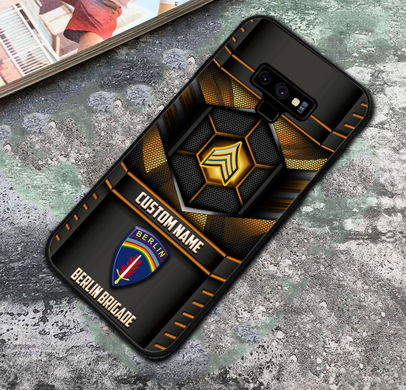 Personalized US Military - Army Division Phone Case Printed