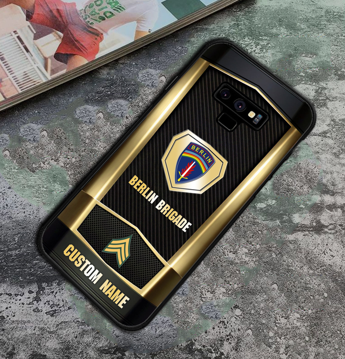 Personalized US Military - Army Division Phone Case Printed