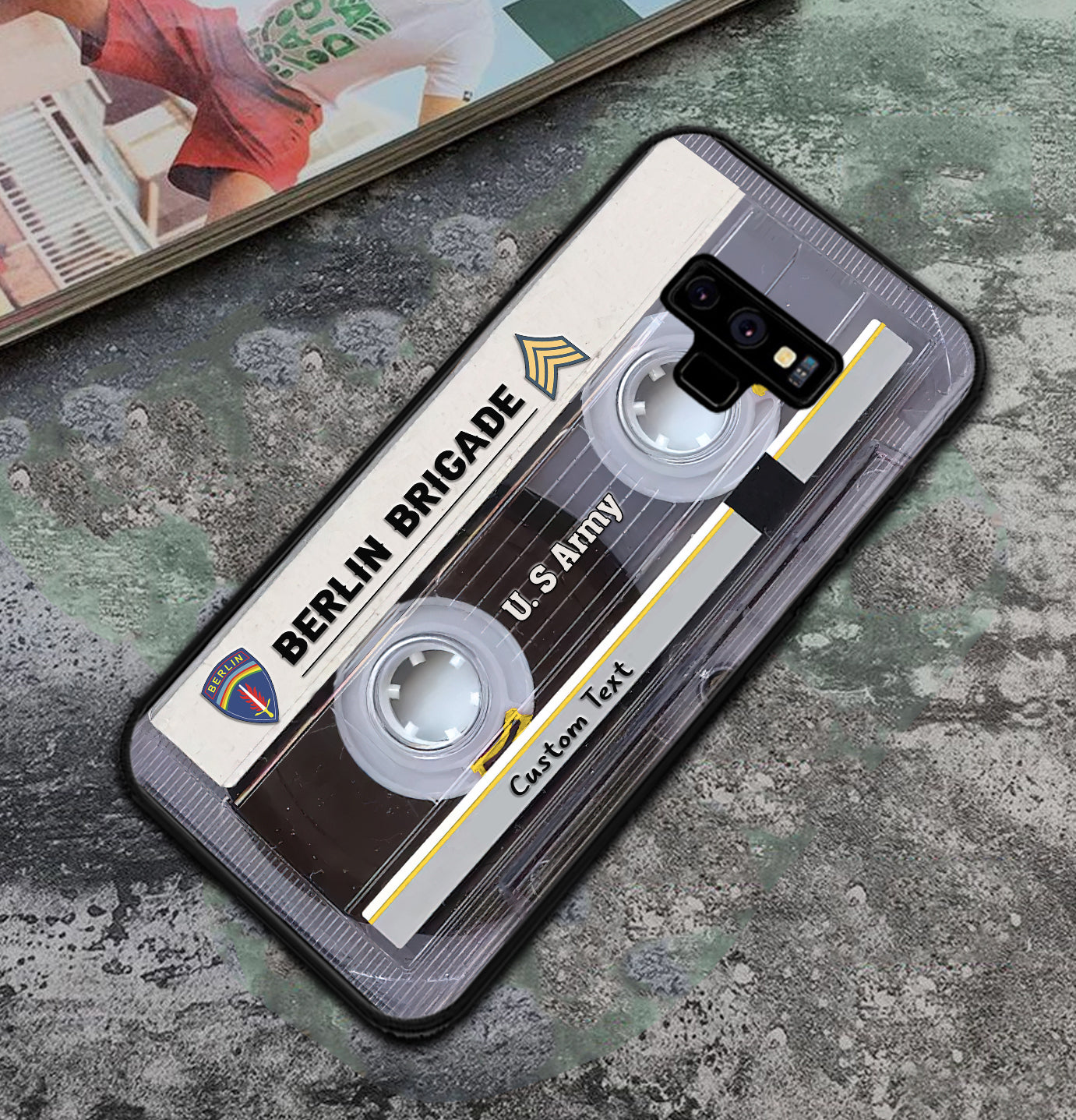 Personalized US Military - Army Division Phone Case Printed