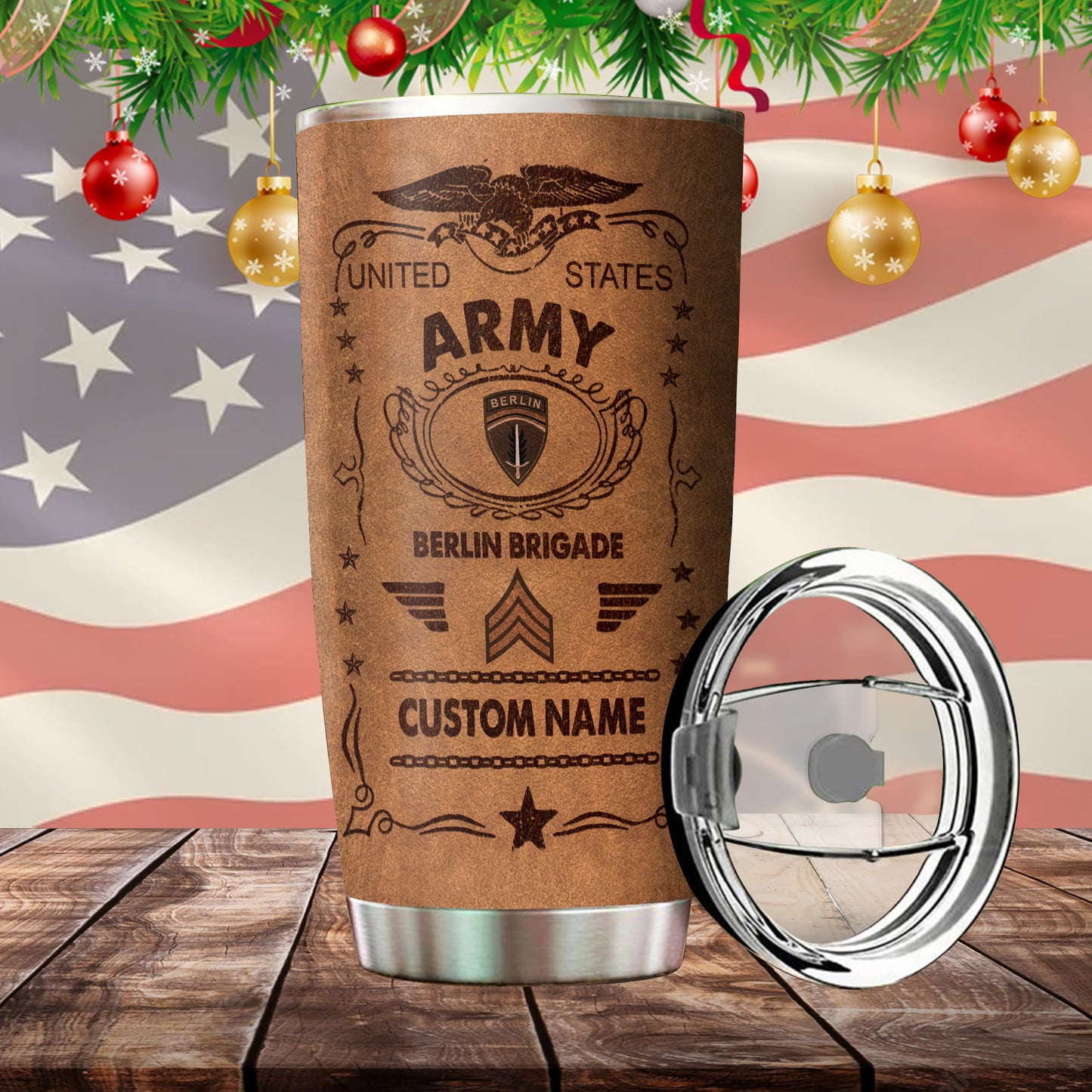 US Military – Army Division – Tumbler