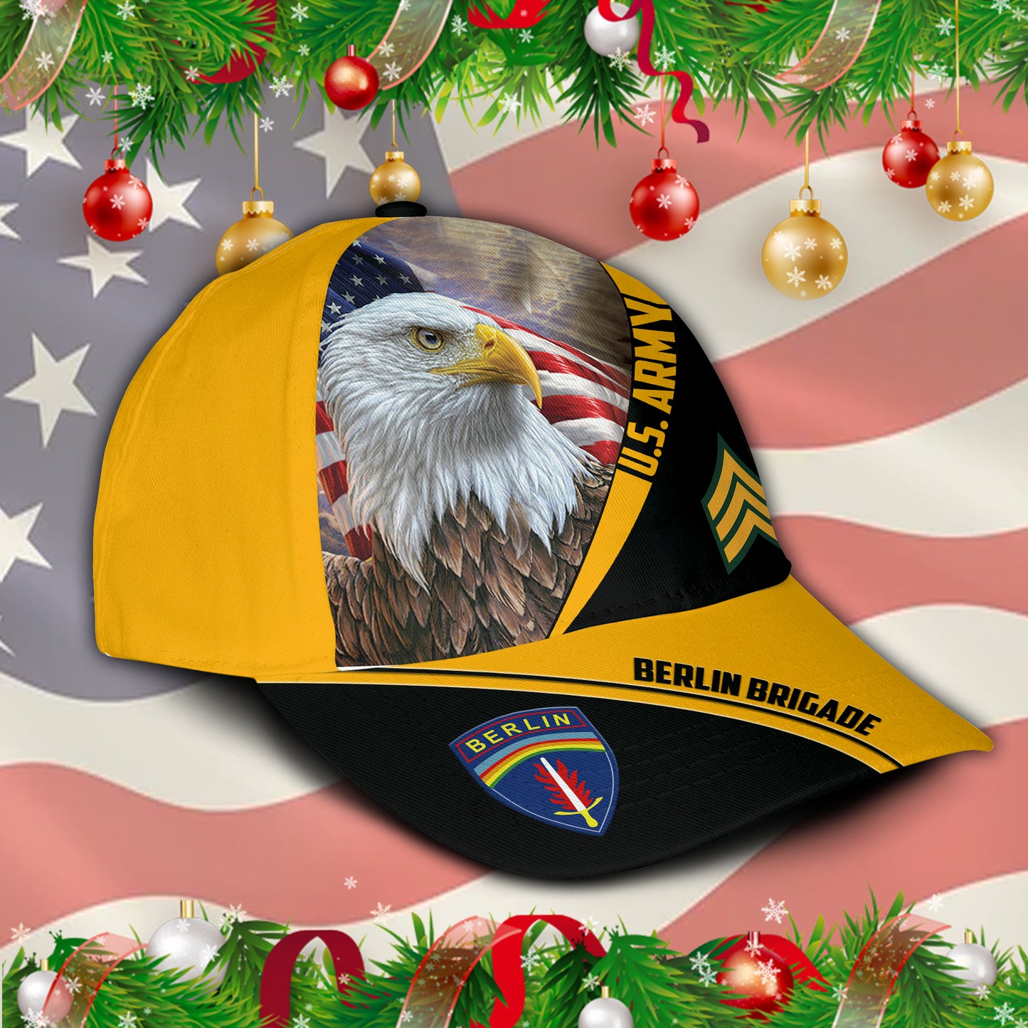 US Military – Army Division All Over Print Cap