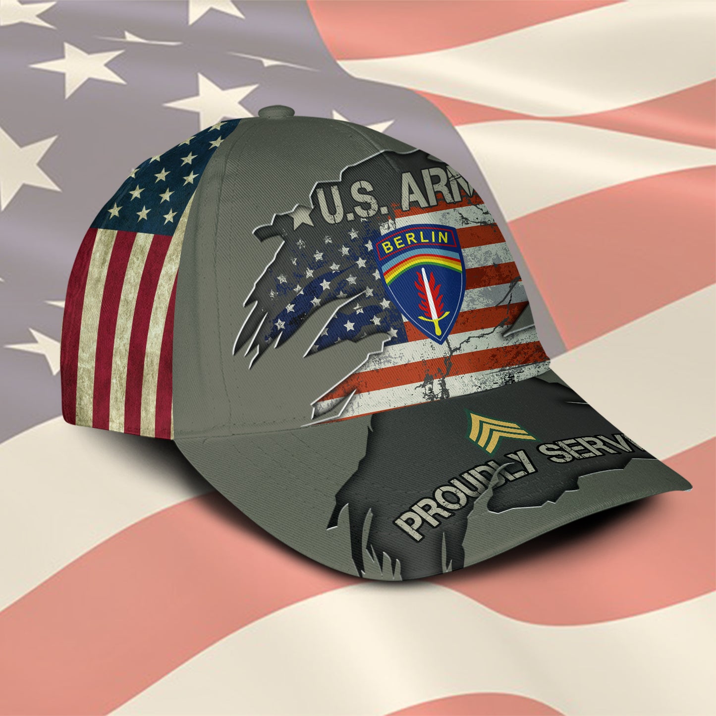 US Militär – Army Division All Over Print Cap