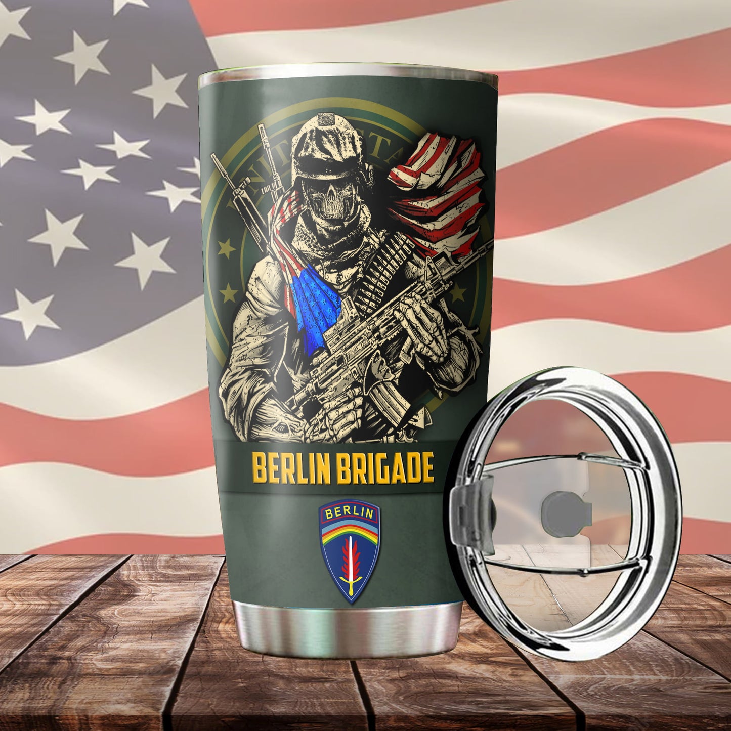 Armée américaine – Division de l'armée – Tumbler