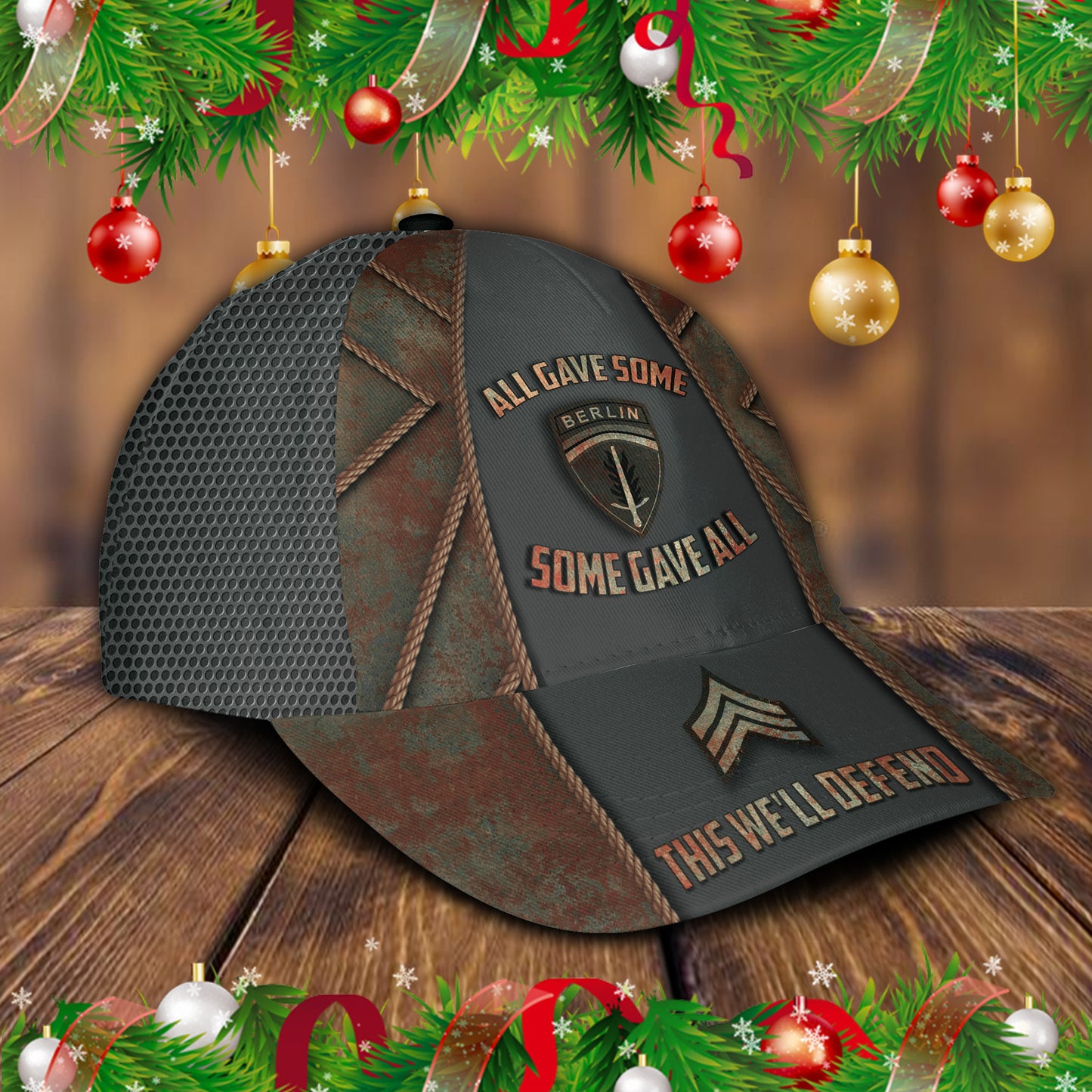 Casquette à imprimé intégral de l'armée américaine - Division de l'armée