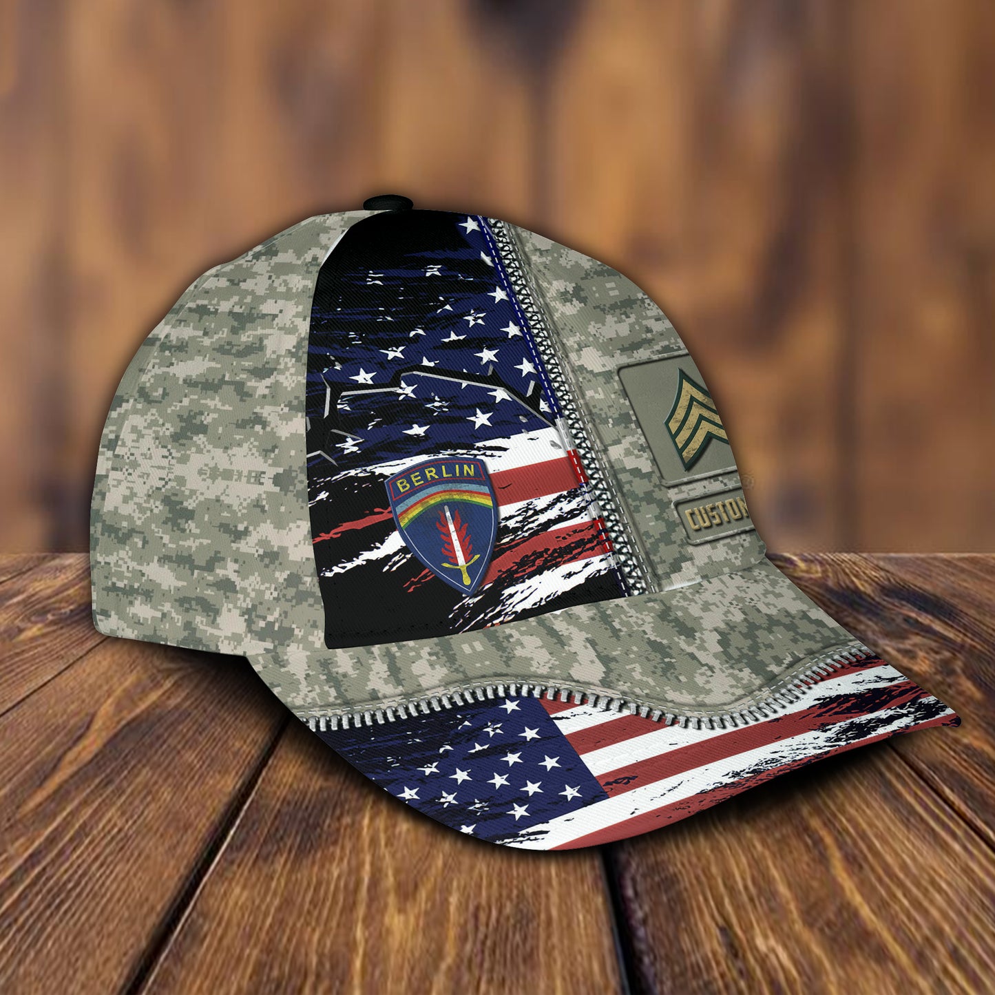 US Militär – Army Division All Over Print Cap