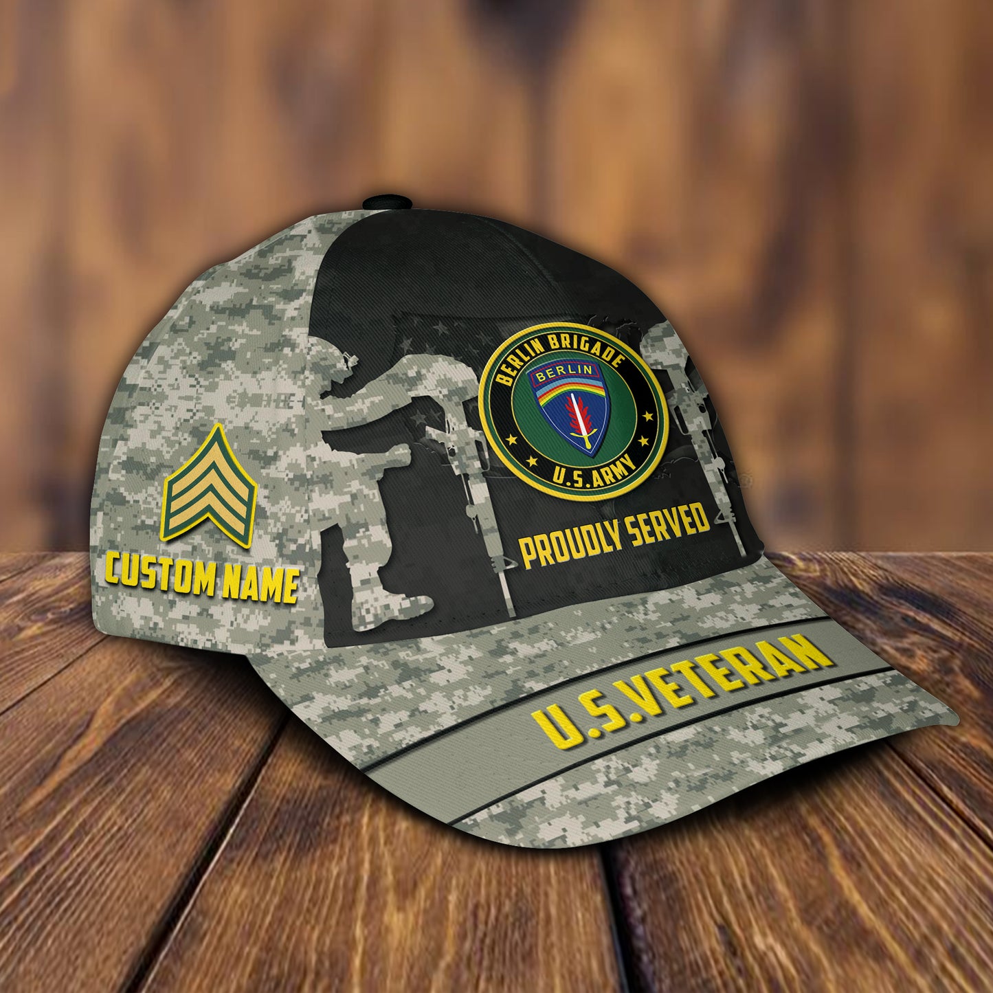 US Militär – Army Division All Over Print Cap
