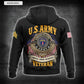 US Militär – Army Division Kapuzenpullover mit durchgehendem Print
